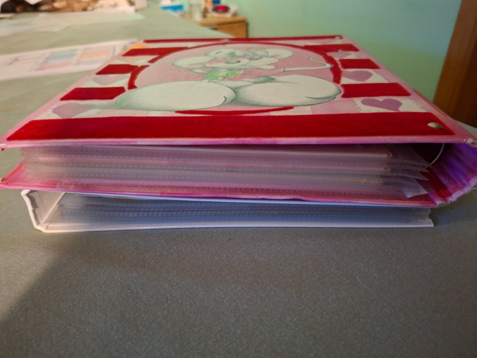 Diddl: 2 gevulde mappen, Verzamelen, Diddl, Ophalen, Diddl, Papier, Kaart of Schrift