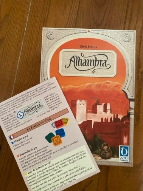 ALHAMBRA + FAVOR OF THE VIZIR uitbreiding -  in nieuwstaat, Hobby en Vrije tijd, Gezelschapsspellen | Bordspellen, Verzenden