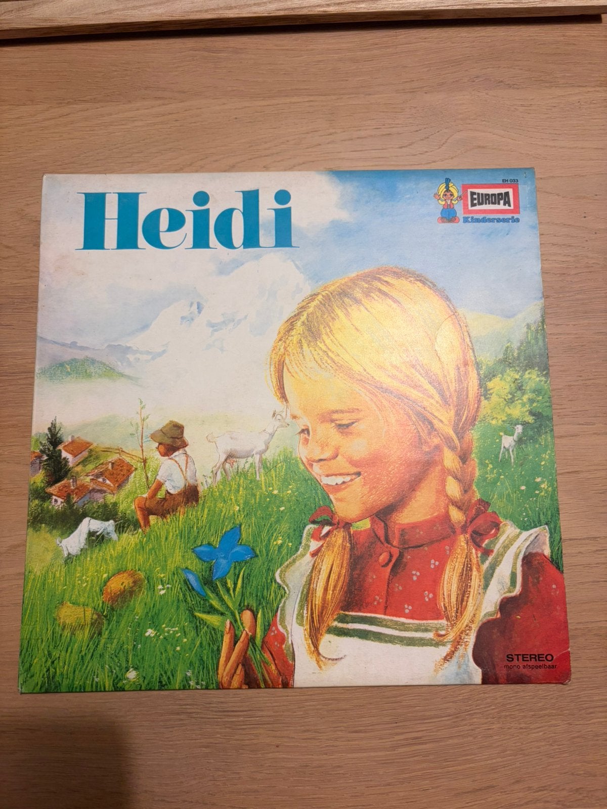 LP Heidi – Origineel hoorspel op vinyl (Europa Kinderserie), Enlèvement, Comme neuf, LP