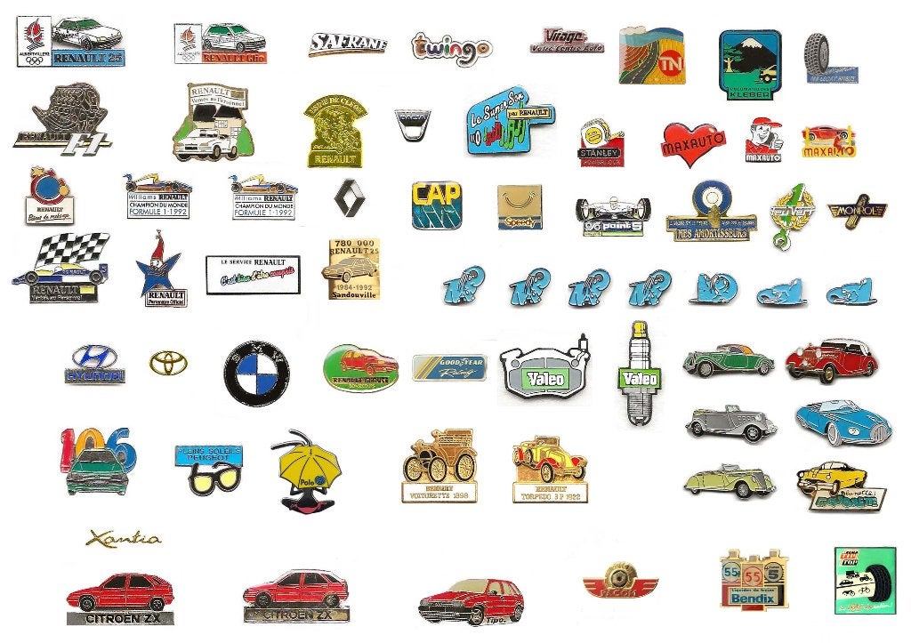 Pins, Automotive-thema en verschillende thema-pins., Verzamelen, Verzenden, Nieuw, Auto's