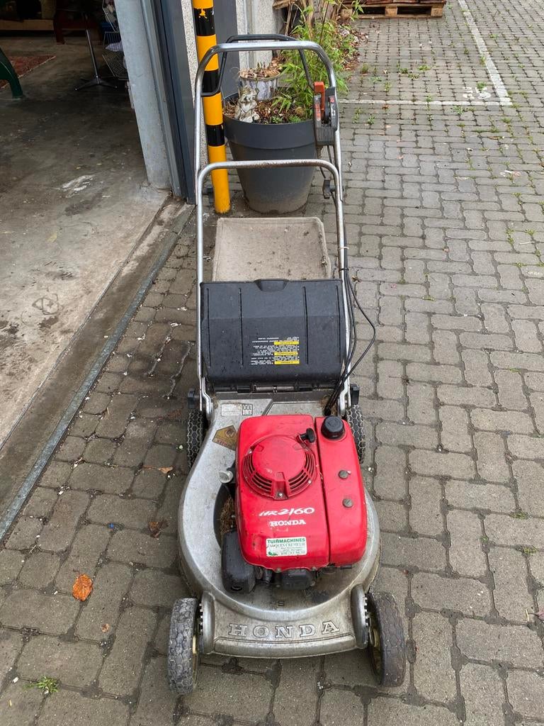 Honda grasmaaier, Ophalen, Gebruikt