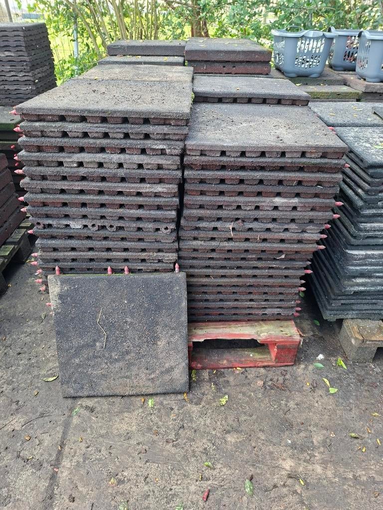 78 rubberen tegels 50x50x4.5 cm staltegels stalmatten, Dieren en Toebehoren, Stalling en Weidegang