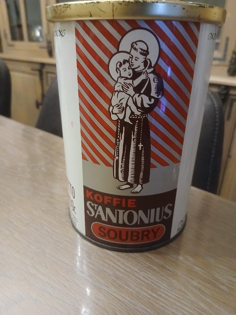 Koffieblik, Verzamelen, Ophalen of Verzenden, Gebruikt, Koffie