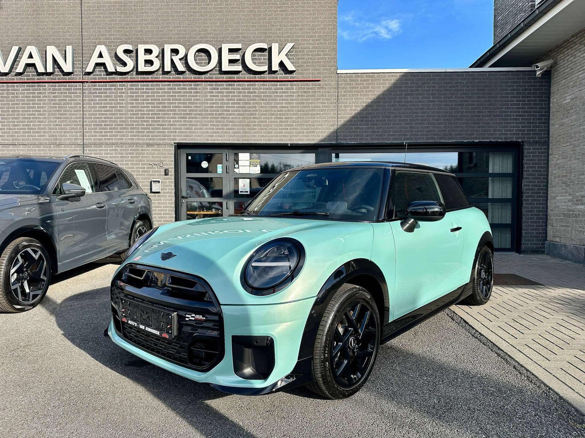 MINI Cooper C Jhon Cooper Works Trim * Panorama dak *, Autos, Cuir, Achat, 139 g/km, Noir