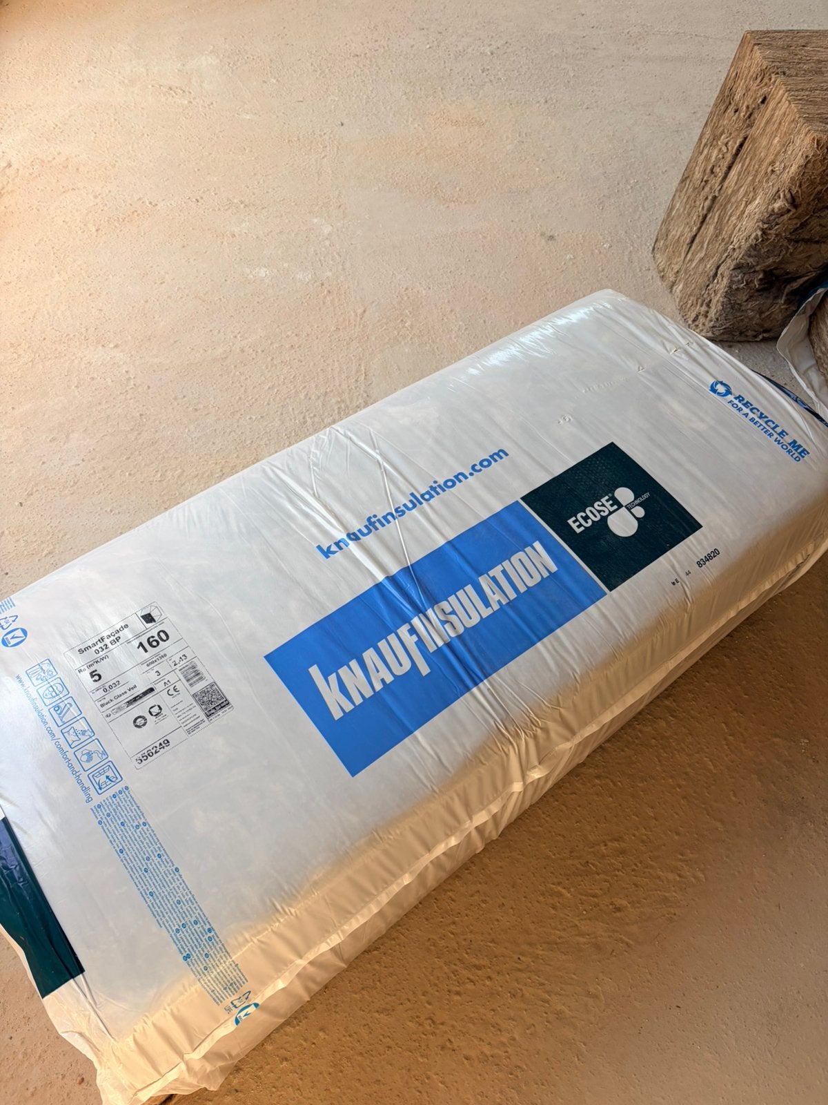 Isolatie knauff smartfacade 160mm, Doe-het-zelf en Bouw, Isolatie en Afdichting, Ophalen, Zo goed als nieuw