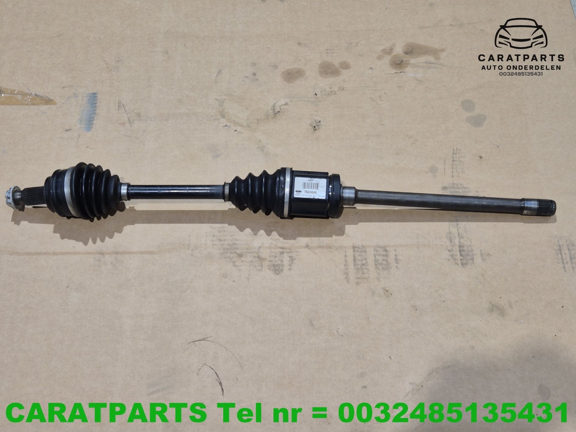 31607524046 7524046 7529201 BMW X3 aandrijfas E83 x3 e83, Auto-onderdelen, Petuelring 130
80788  Munich, DE, Gebruikt, Info@bmw.de