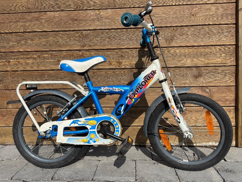Kinderfiets 16 inch Volare Explorer, Fietsen en Brommers, Ophalen, Gebruikt, Velgrem, 16 inch