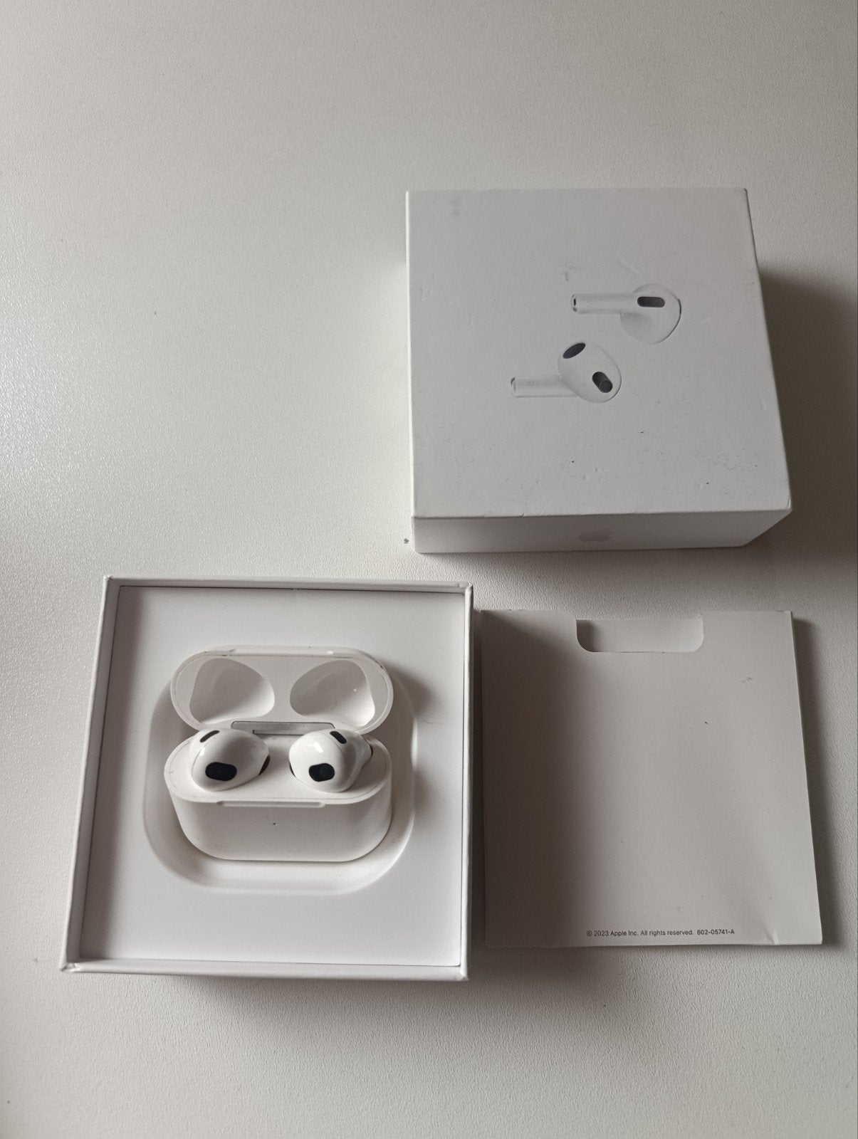 airpads, Télécoms, Bluetooth, Comme neuf, Blanc, Intra-auriculaires (Earbuds)