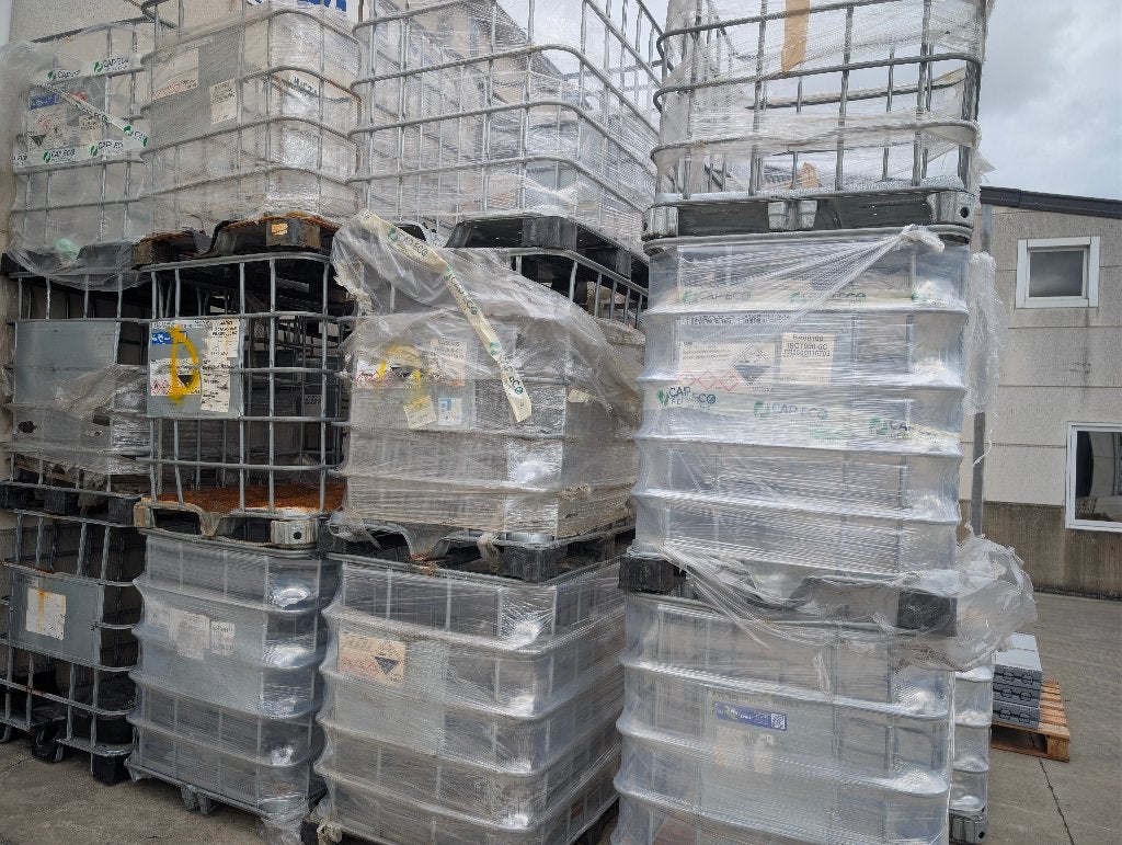 IBC containers, Enlèvement