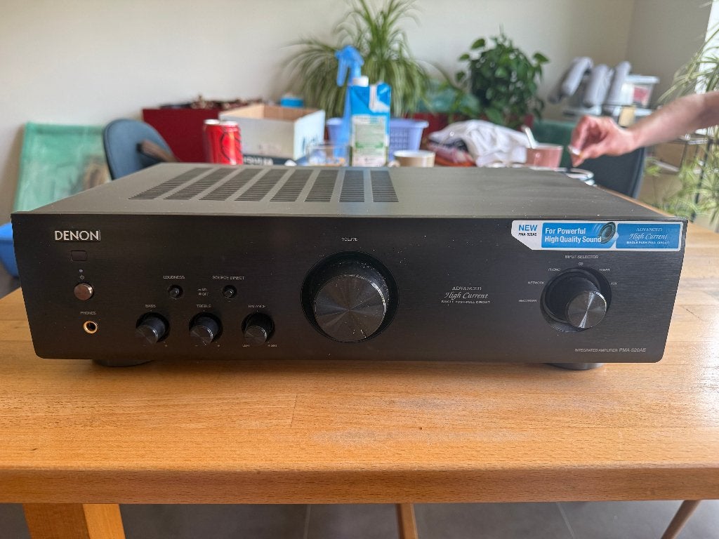 Denon versterker PMA-520AE, Audio, Tv en Foto, Ophalen, Denon, Zo goed als nieuw, 60 tot 120 watt