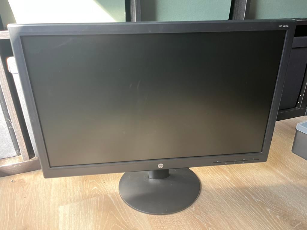 Moniteur full HD LCD LED HP 24pouces, Ophalen, 23,6, Full HD, Zo goed als nieuw