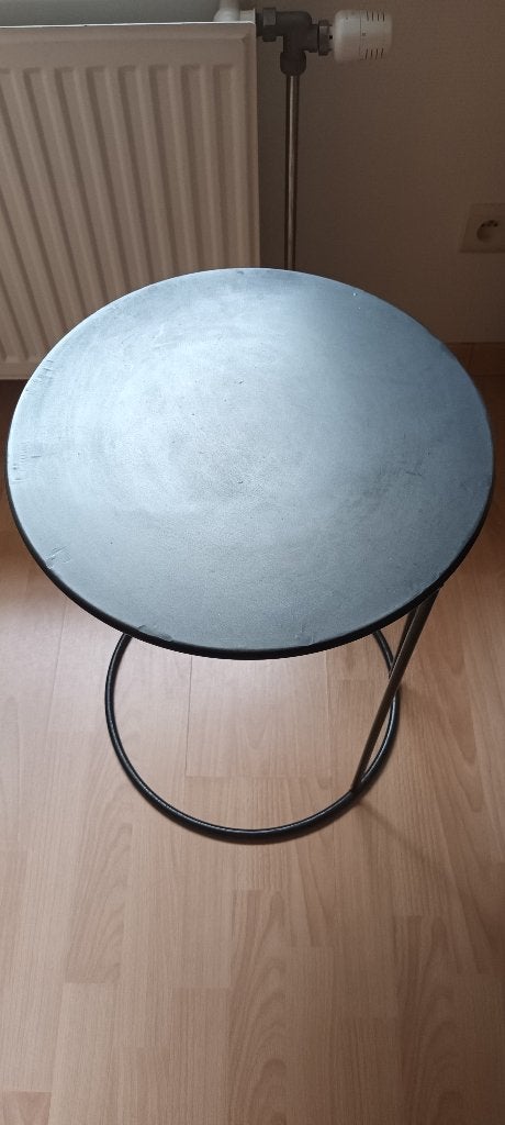 Bijzettafel, Ophalen, Gebruikt, Rond, Modern/industrieel