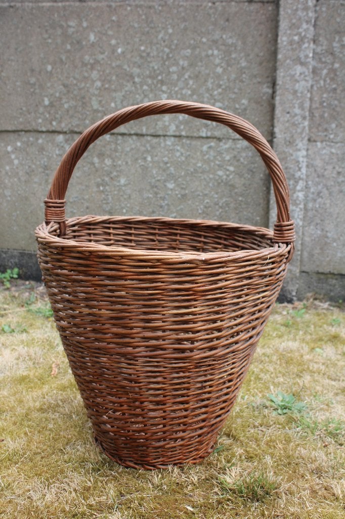 Grote rieten mand, Osier, Rond, Enlèvement, Panier