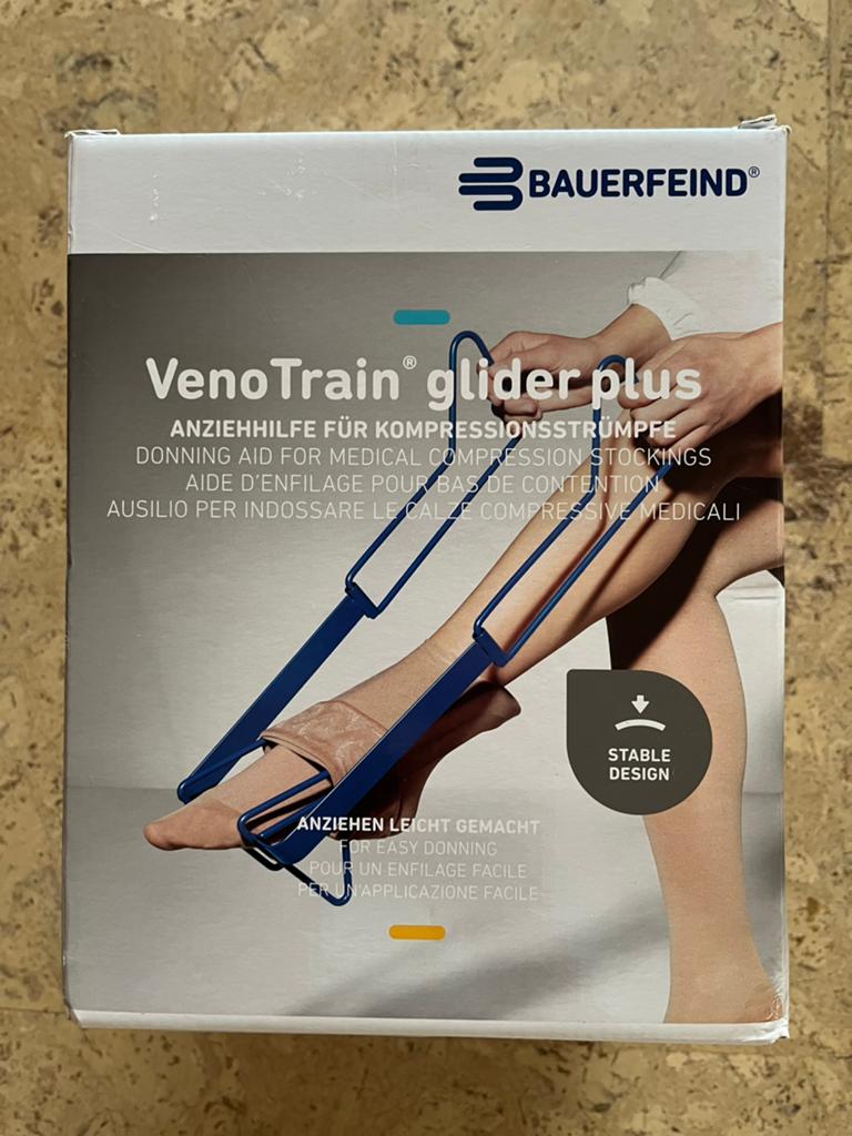 Bauerfeind VenoTrain glider: Aantrekhulp voor kousen, Ophalen, Nieuw