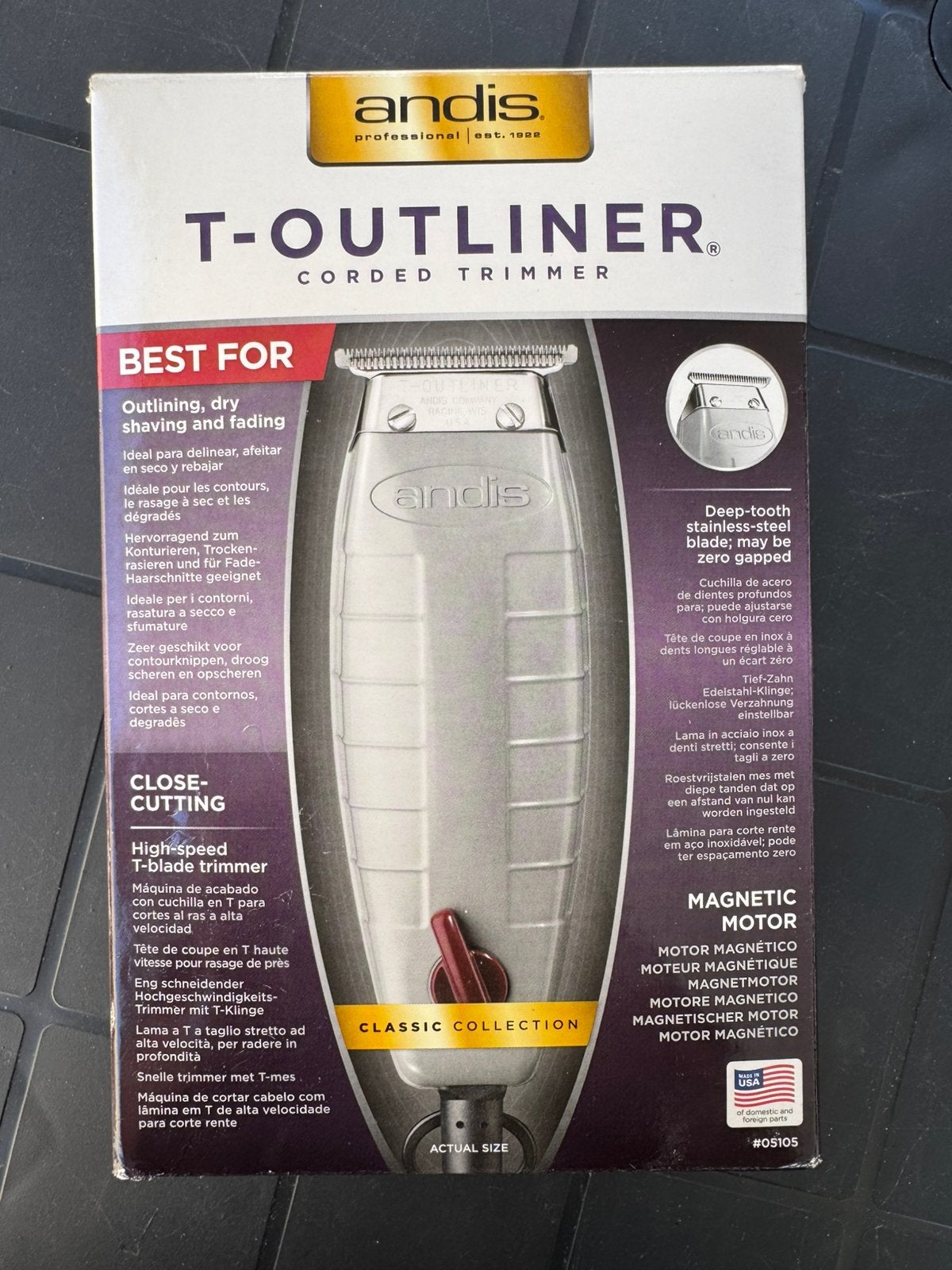 Tondeuse , profesioneel model , T outliner, Ophalen of Verzenden, Nieuw