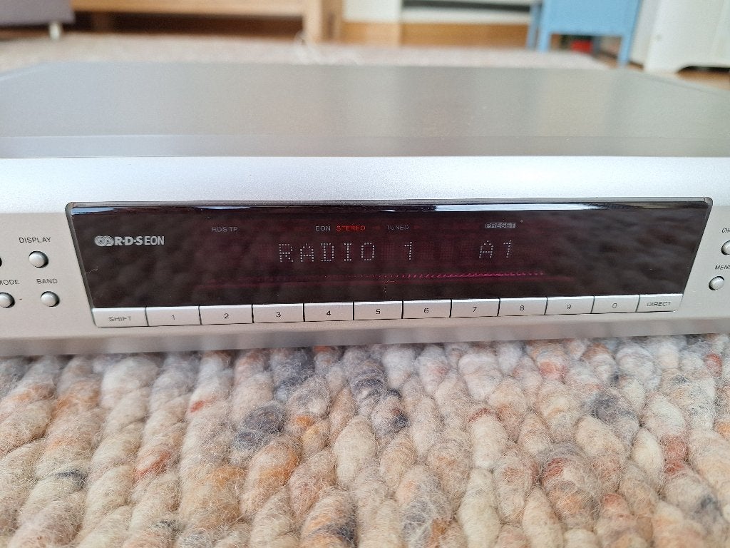 FM-AM Tuner Sony ST-SE520, Enlèvement, Utilisé, Analogique