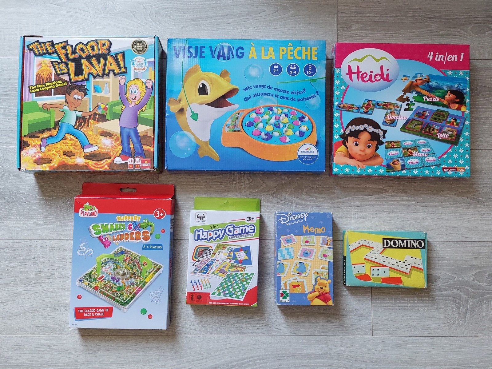 7 Gezelschapsspellen voor 10€, Hobby en Vrije tijd, Gezelschapsspellen | Overige, Ophalen of Verzenden, Zo goed als nieuw