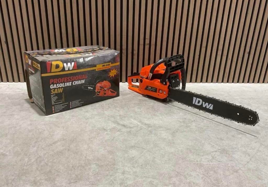 Kettingzaag 3 modellen DW, Powertech en Midori nieuw in doos, Ophalen
