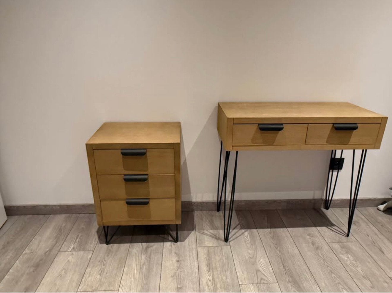 Ladenkast + bureau/ dressoir / kamer op kot, Ophalen, Gebruikt, 65 cm of meer, 55 tot 70 cm