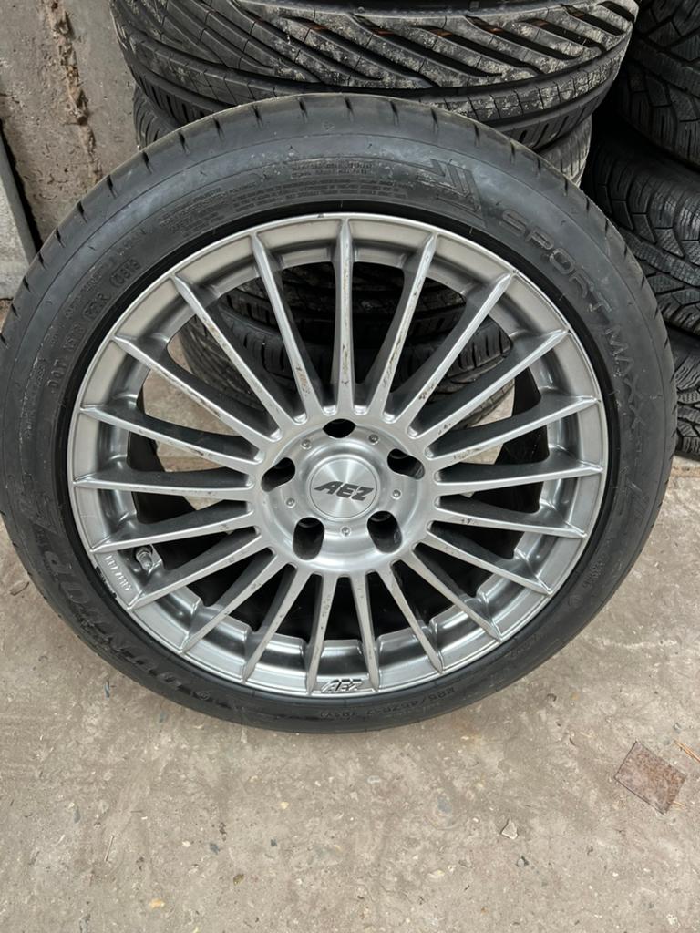 BMW 5x120 AEZ 17 inch velgen, Ophalen, Velg(en), 17 inch, Personenwagen