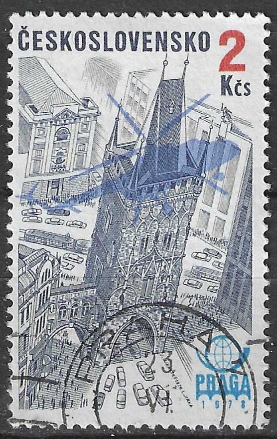Tsjechoslowakije 1976 - Yvert 74PA -  (ST), Verzenden, Gestempeld