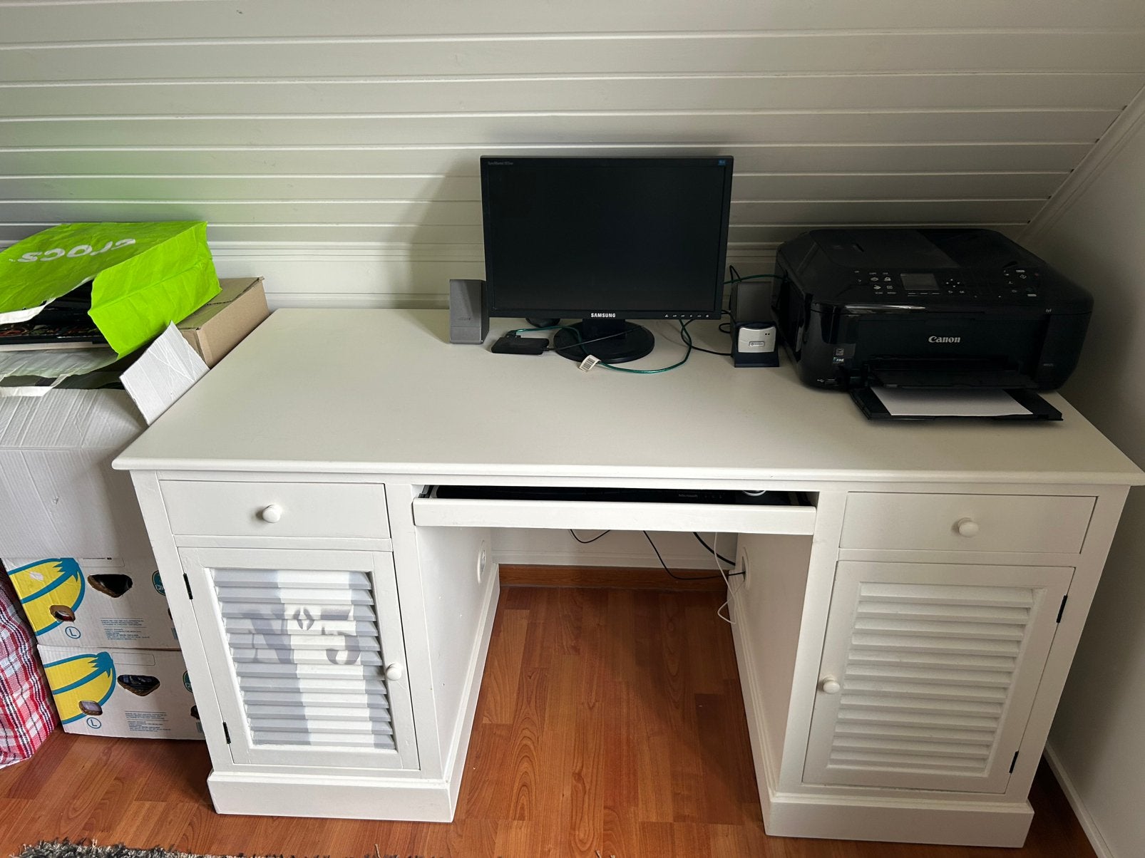 Superbe bureau Maison du Monde, Autres marques, Autres styles, Bureau duo, Avec tiroirs