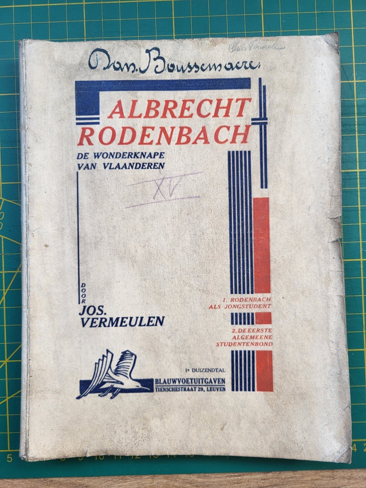 Jos. Vermeulen - Albrecht Rodenbach, de wonderknape, Ophalen of Verzenden, Gelezen