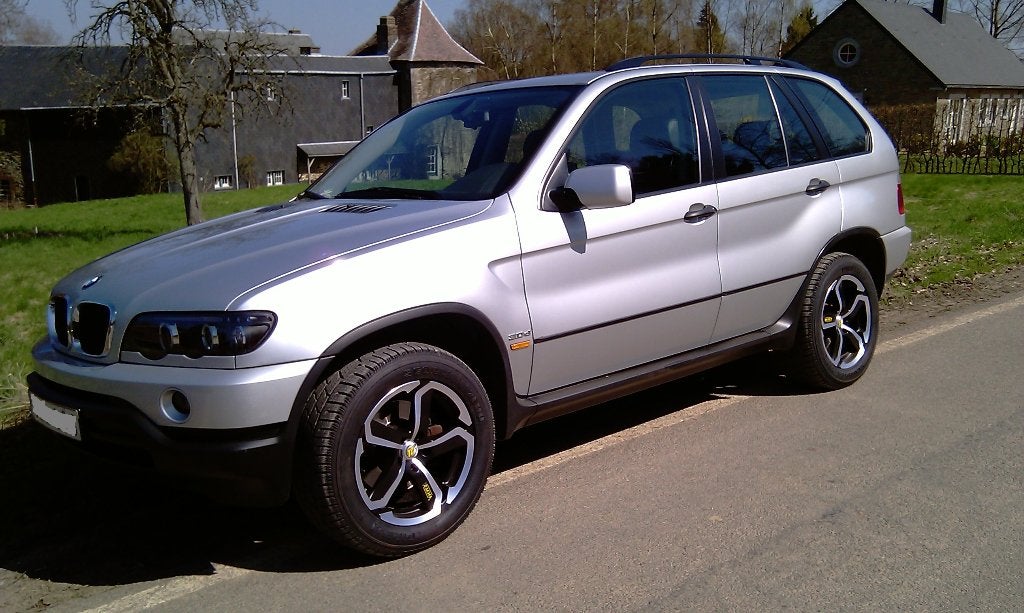 5 DOTZ 18" wielen voor BMW X5 E53, Auto-onderdelen, Banden en Velgen, Ophalen, 18 inch, Gebruikt, 255 mm