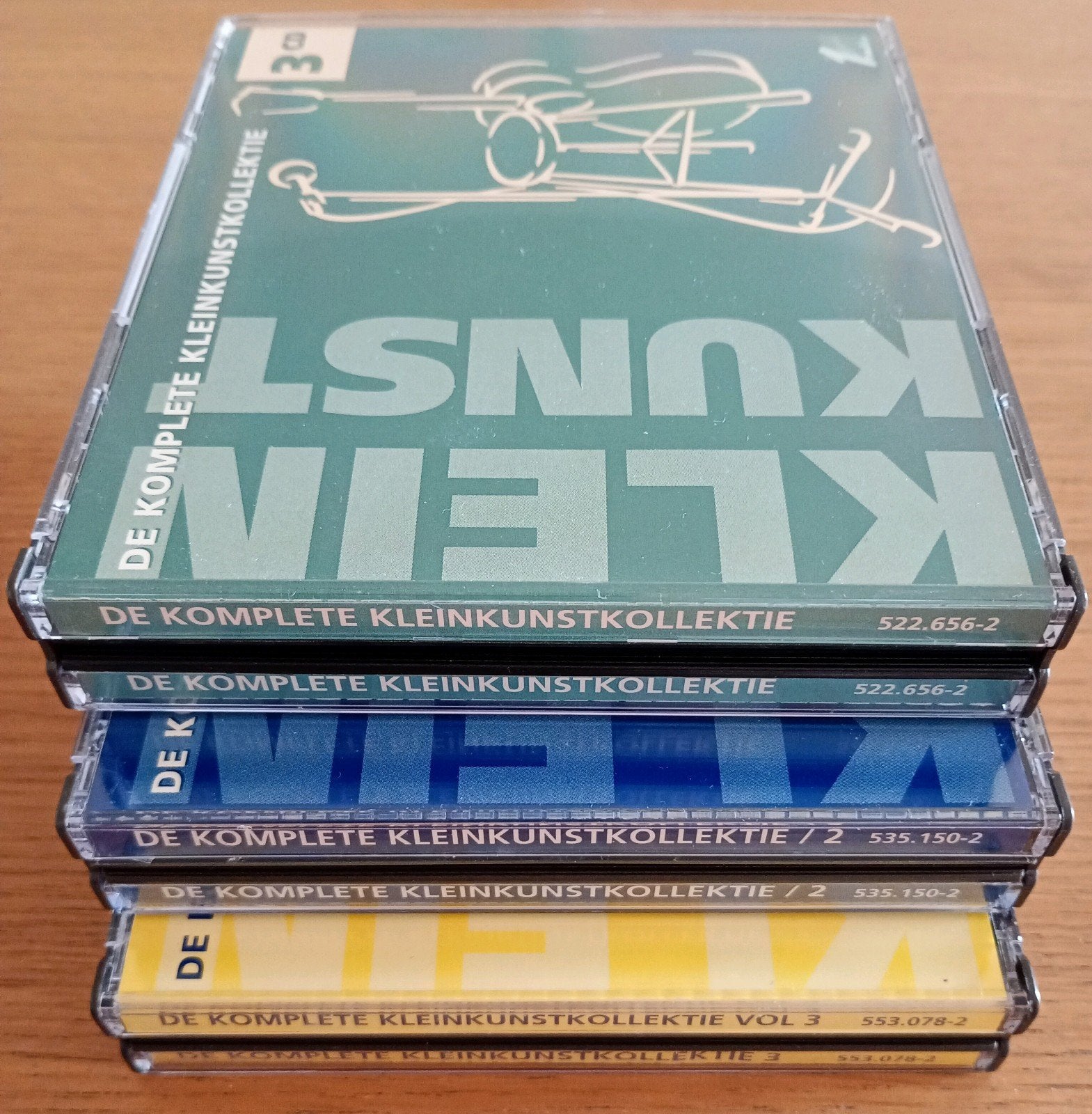 Kleinkunst 1, 2, 3 de complete kleinkunst collectie, Ophalen of Verzenden, Zo goed als nieuw, Verzamelalbum