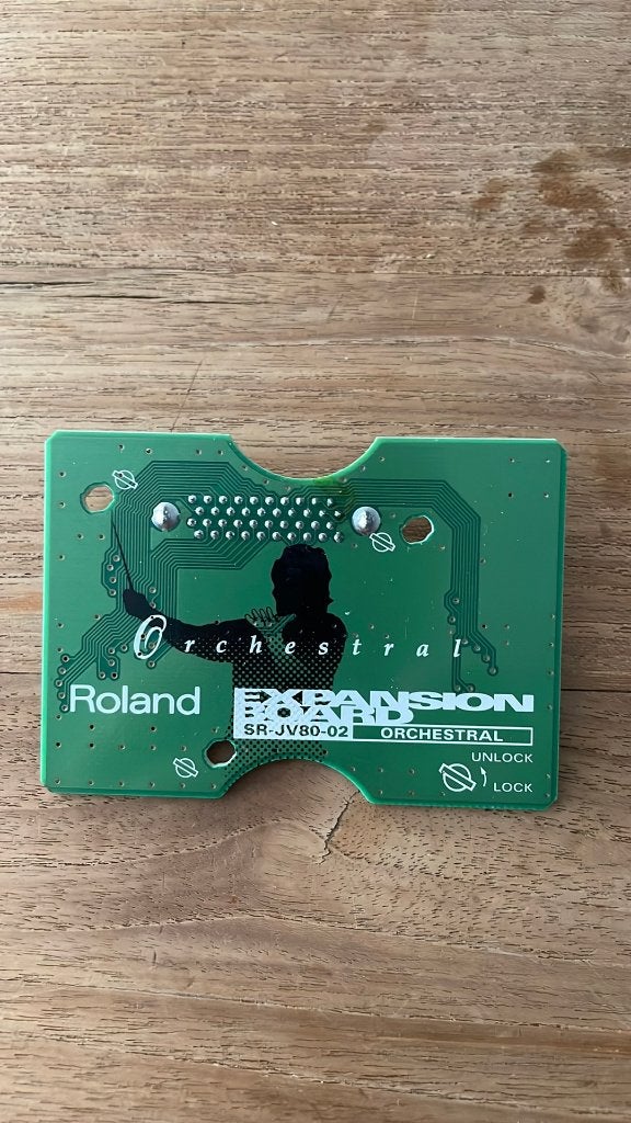 Carte Roland SR-JV-02 Orchestral Expansion Board, Musique & Instruments, Enlèvement, Comme neuf, Roland