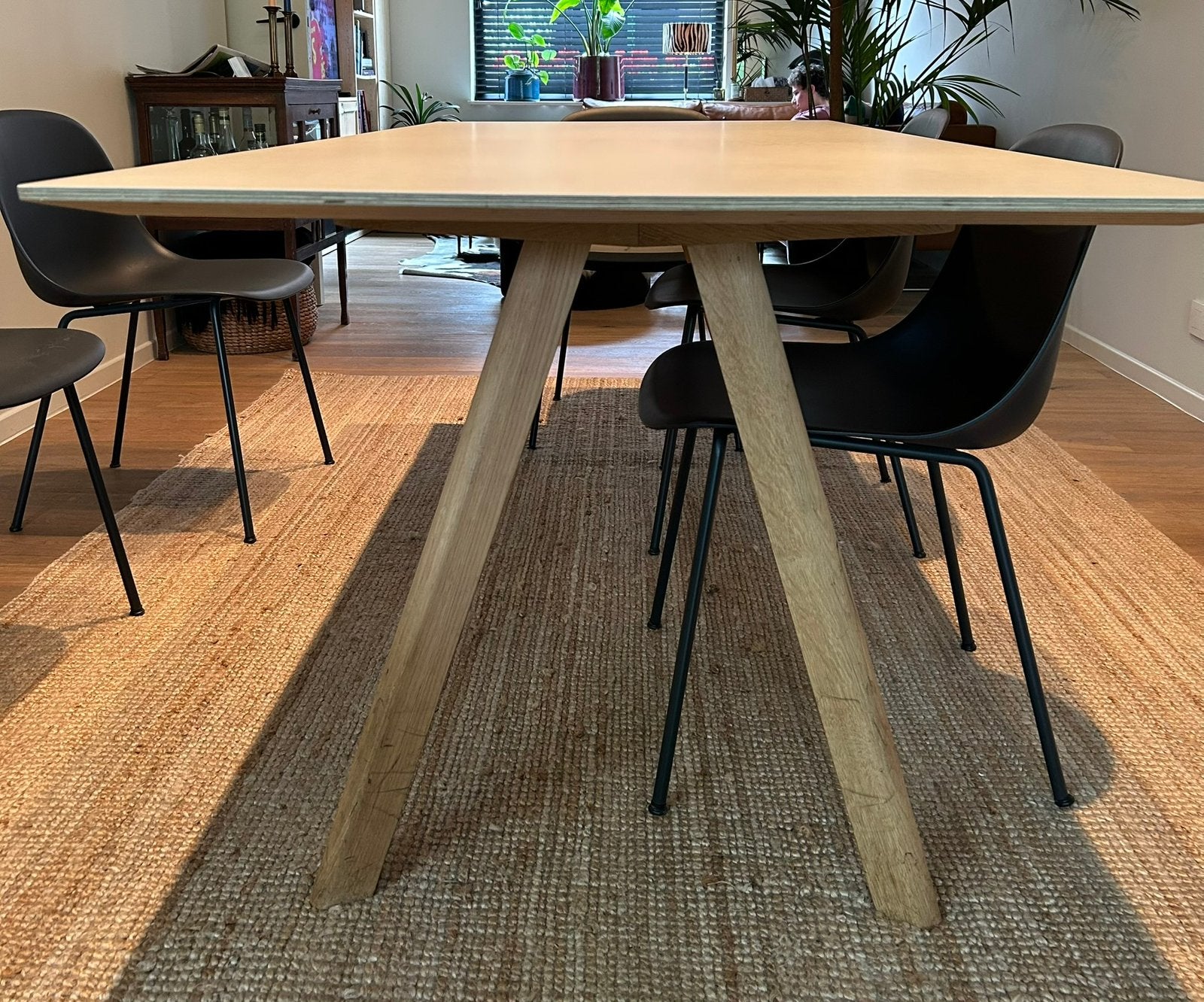 Hay tafel, Ophalen, Gebruikt, Eikenhout, Vijf personen of meer