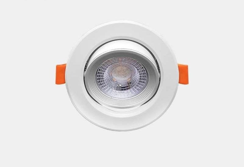 Spots LED encastrable orientable Lampinno – 4,9W - 3000K, Maison & Meubles, Neuf, Enlèvement ou Envoi, LED, Source lumineuse incluse