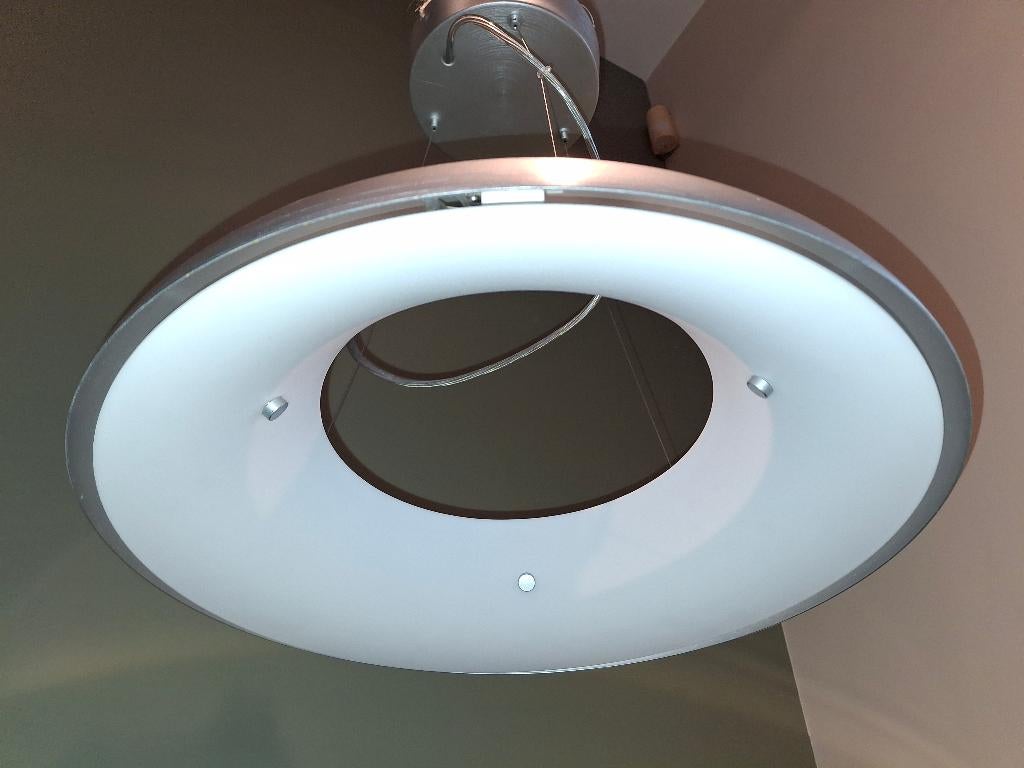 Zilverkleurige hanglamp, doe een bod, mag weg!, Huis en Inrichting, Ophalen