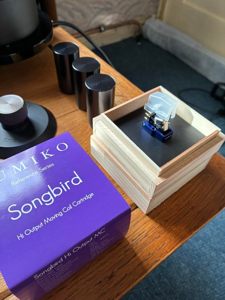 Sumiko Songbird Hi output mc element - ook mm    nieuwstaat!, TV, Hi-fi & Vidéo, Tourne-disques, Enlèvement, Comme neuf, Tourne-disque
