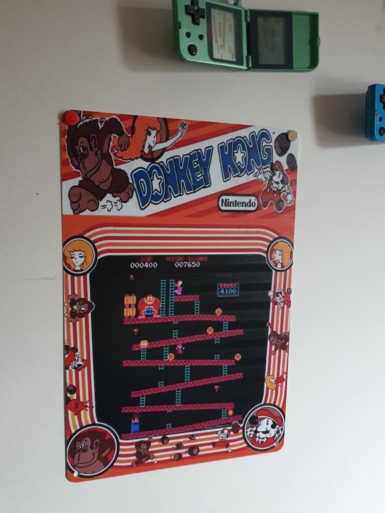 Nintendo donkey kong deco plate, Ophalen