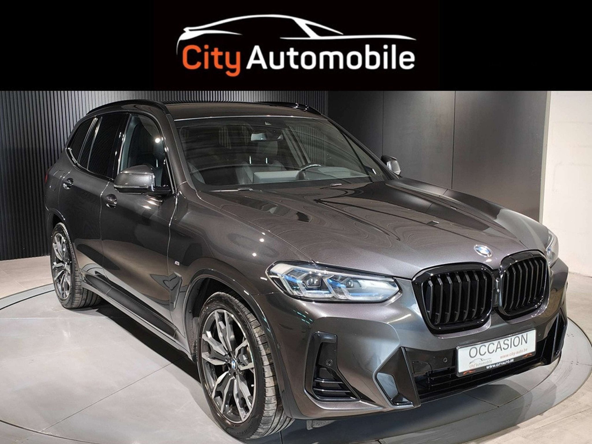 BMW X3 30D XDRIVE PACK M CARPLAY CAMERA 360 GPS SIEGES EL, Cuir, Argent ou Gris, Achat, https://public.car-pass.be/vhr/cce85f38-9bd1-47c3-b08a-80c8d354e4a5