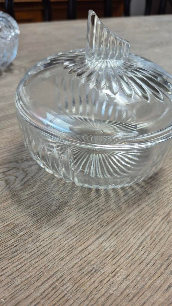 Bonbonnière crystal "Nachtmann", Antiek en Kunst, Antiek | Glaswerk en Kristal, Ophalen of Verzenden