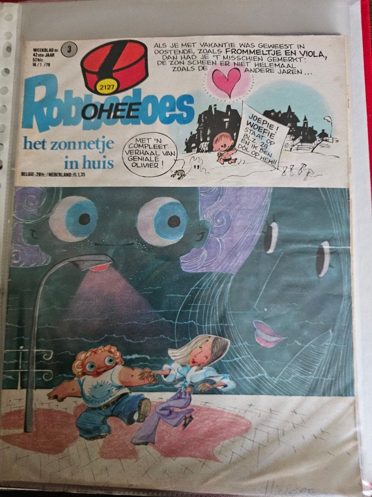 Robbedoes Weekbladen - OHEE uitgave 16x, Meerdere stripboeken, Ophalen of Verzenden, Zo goed als nieuw