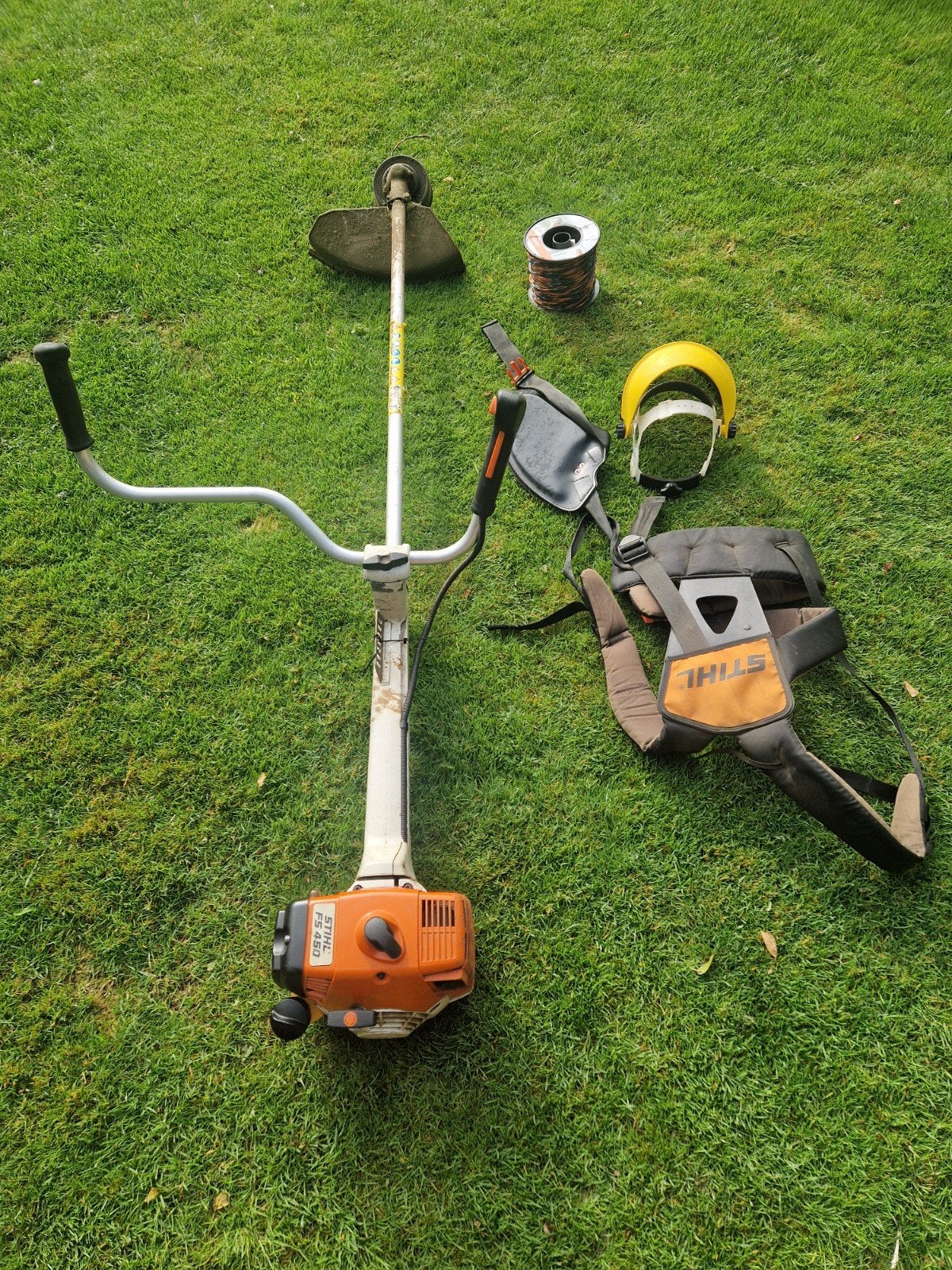 débroussailleuse stihl sf450., Jardin & Terrasse, Débroussailleuses, Enlèvement, Utilisé, Essence, STIHL