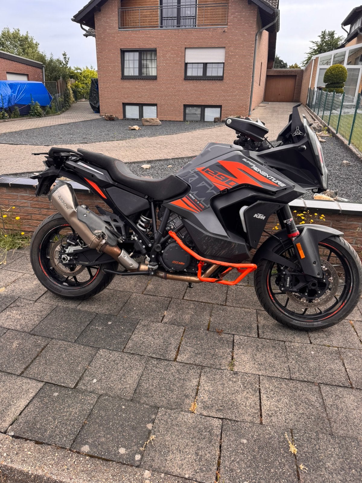 Ktm 1290 super adventure s 2022 met schade ongeval, Particulier, Enduro