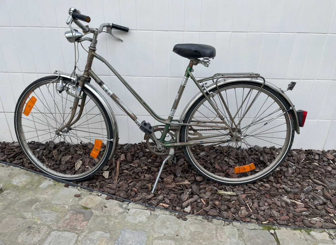 Retro dames fiets, 59 cm of meer, Ophalen, Terugtraprem, Jaren '40