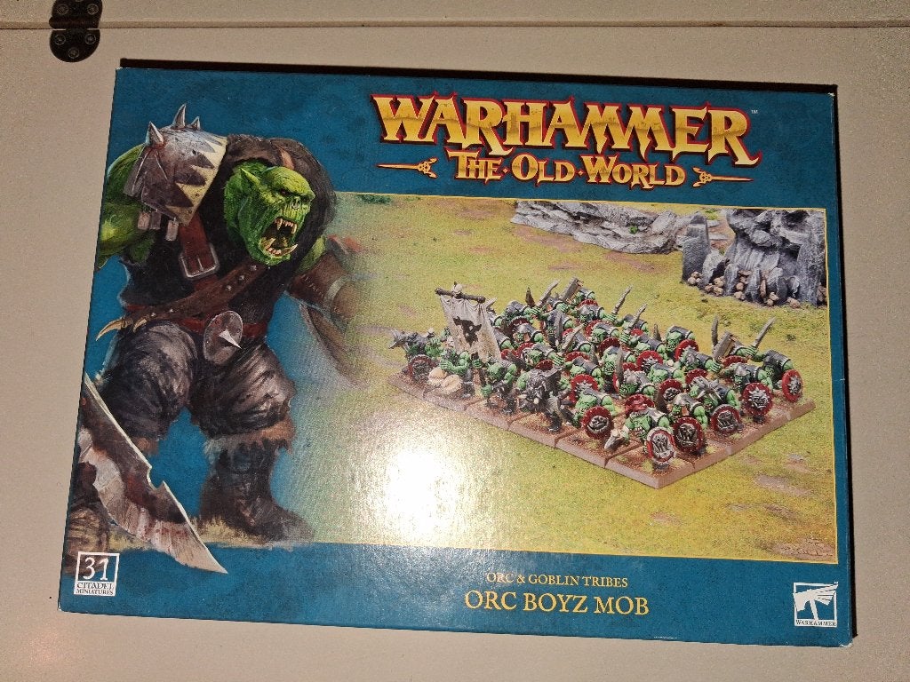 Warhammer the old world : orques et gobelins, Enlèvement ou Envoi, Comme neuf, Warhammer, Figurine(s)
