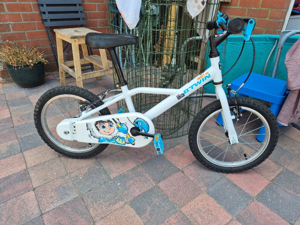 B'twin kinderfiets, Fietsen en Brommers, Fietsen | Kinderfietsjes, Ophalen, Zijwieltjes, Velgrem, Btwin Decathlon