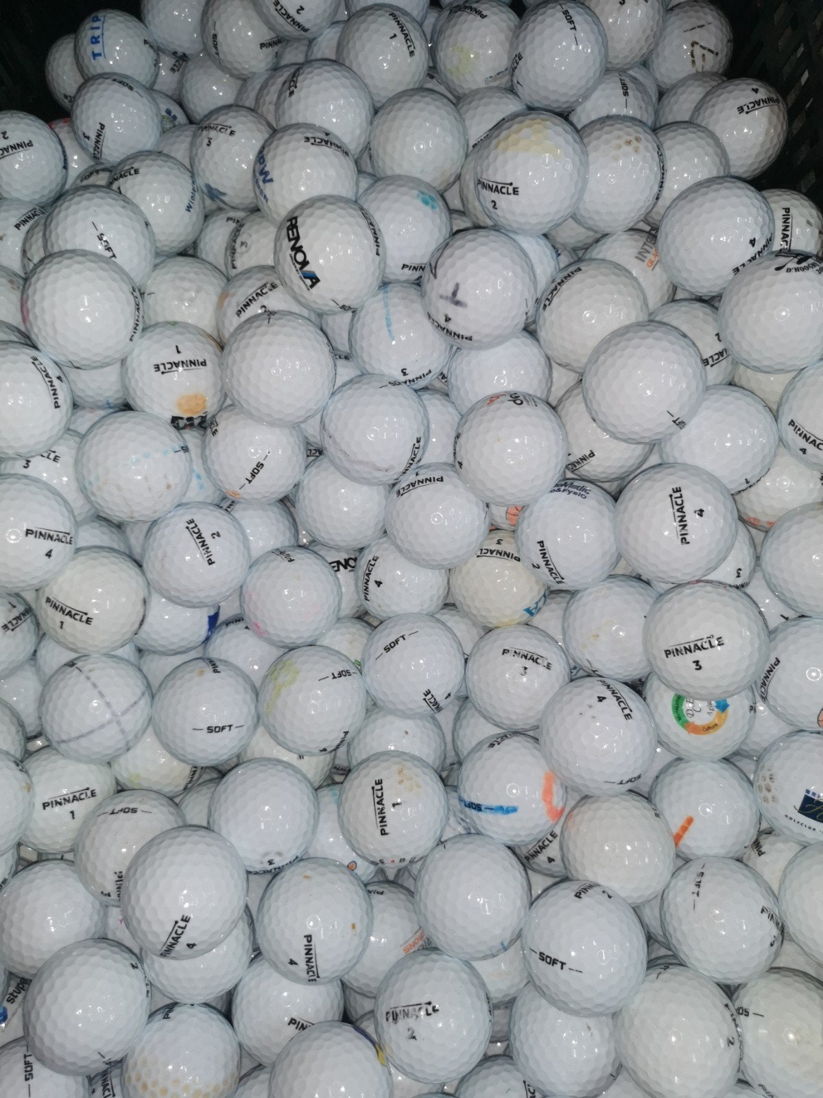 Pinnacle soft golfballen AAAA kwaliteit 100 stuks, Ophalen of Verzenden