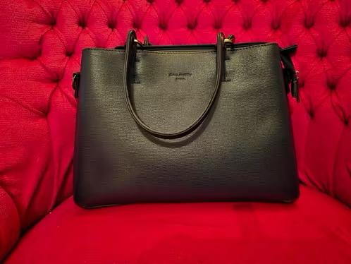 Callantry Paris handtas, Handtassen en Accessoires, Tassen | Damestassen, Ophalen of Verzenden, Zo goed als nieuw, Blauw, Handtas