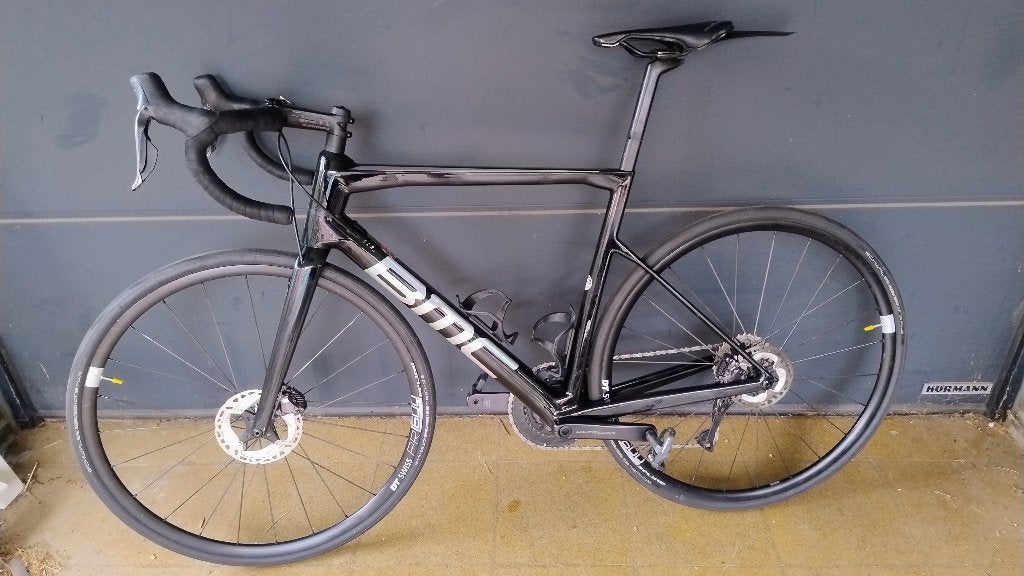 Racefiets BMC Teammachine SLR 2023 met Ultegra DI2 - maat 56, 28 inch, Gebruikt, Meer dan 20 versnellingen, Schijfrem