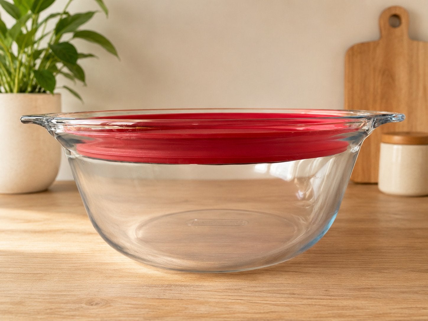 Ravier Pyrex avec couvercle – NEUF, Ophalen, Nieuw, Glas, Kom(men)