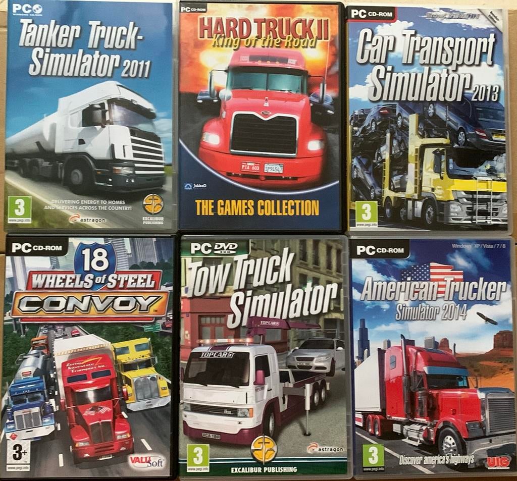 6 games cd & dvd Rom, Games en Spelcomputers, Games | Pc, Ophalen, Zo goed als nieuw
