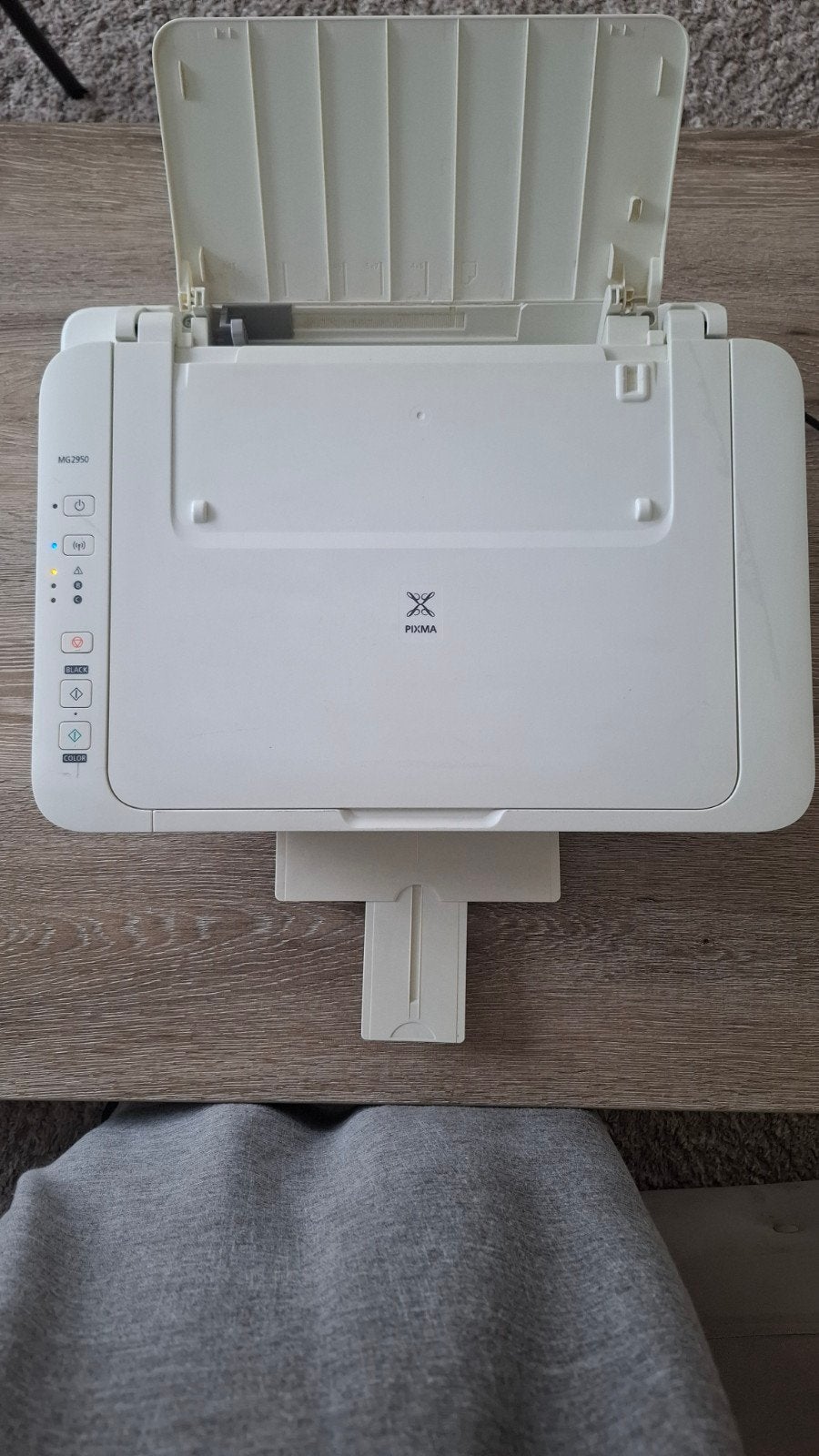 Canon printer, Ophalen, Printer