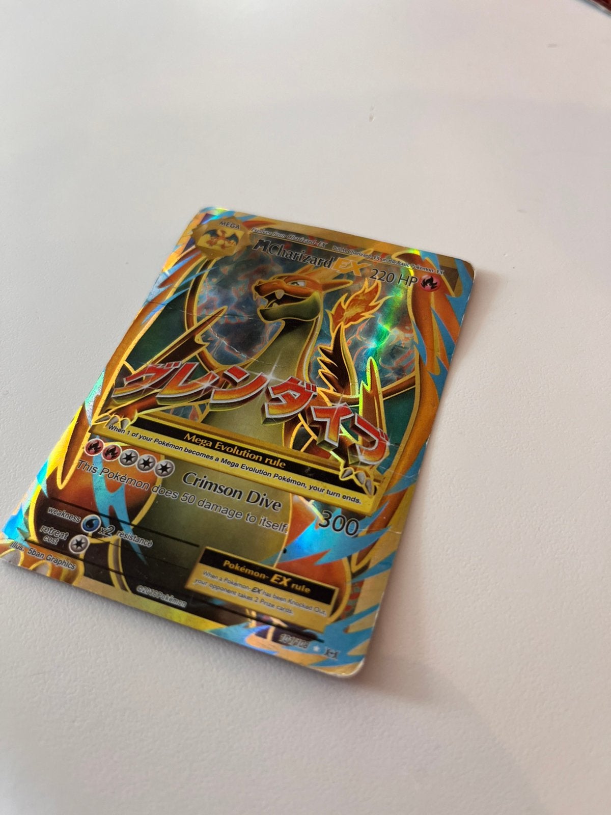 MCharizardEX, Hobby en Vrije tijd, Verzamelkaartspellen | Yu-gi-Oh!, Ophalen of Verzenden, Gebruikt